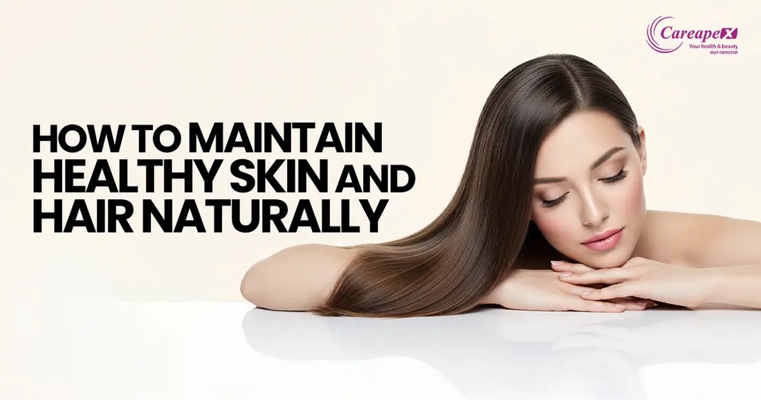 healthy skin and hair