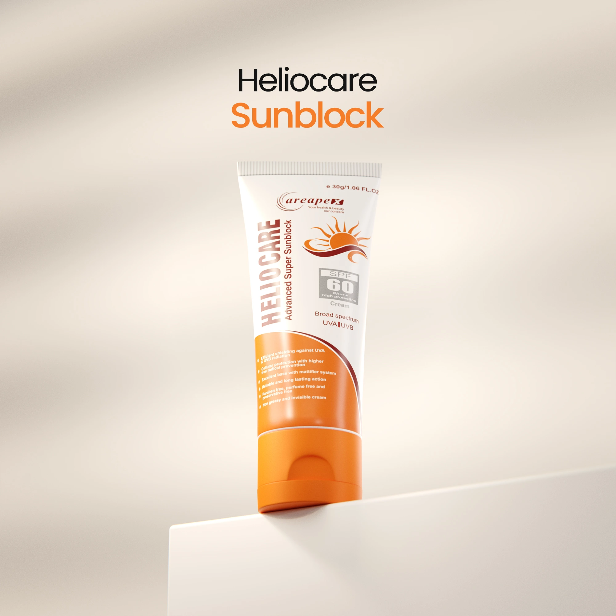 HelioCare Sun Block SPF60